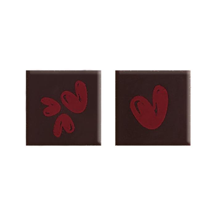 decorazioni mini quadrati amore 2 modelli di chocolatree