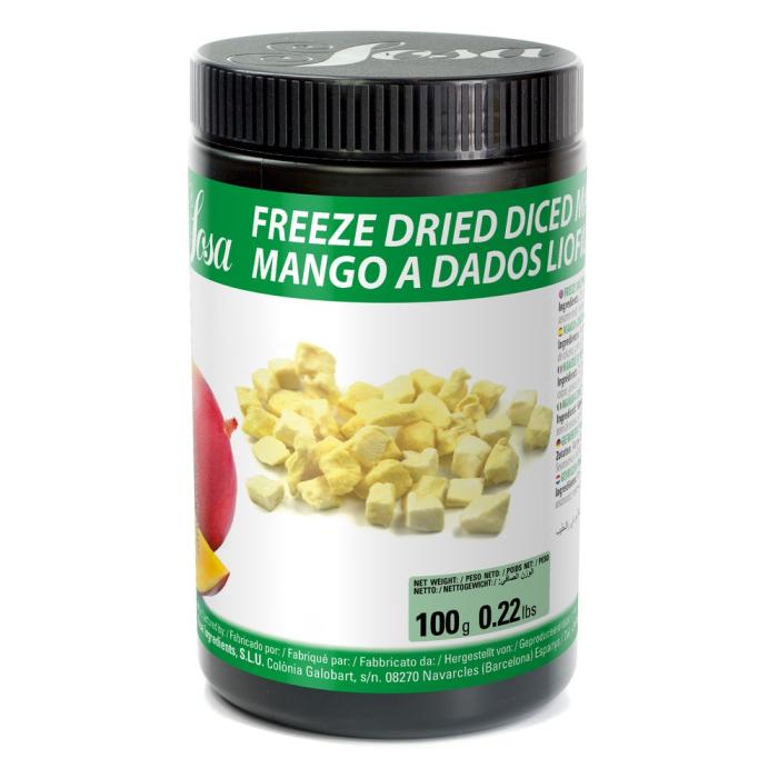 granuli di mango liofilizzati di sosa