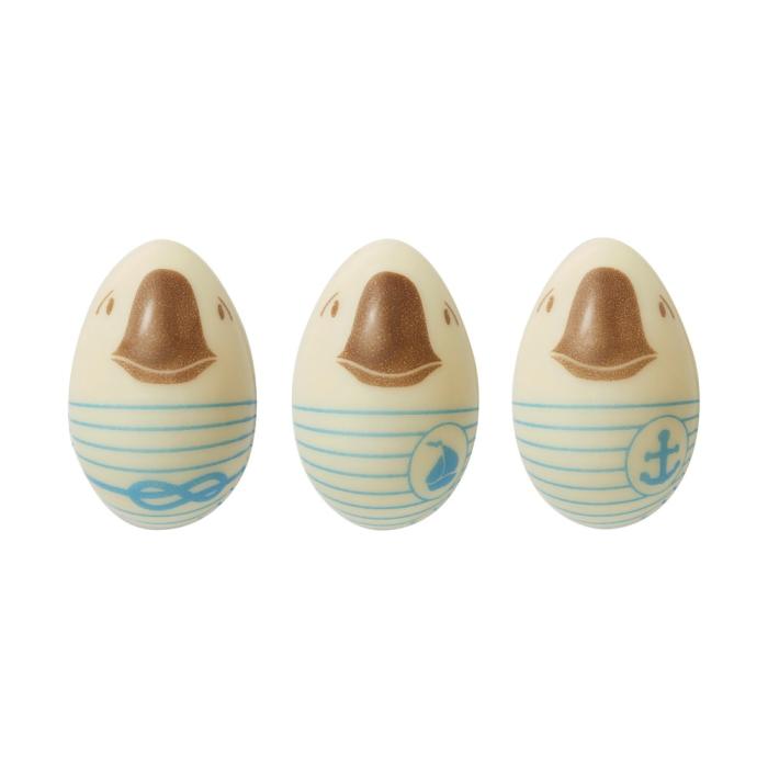 decorazioni uova di pasqua uccellino 3 modelli di chocolatree