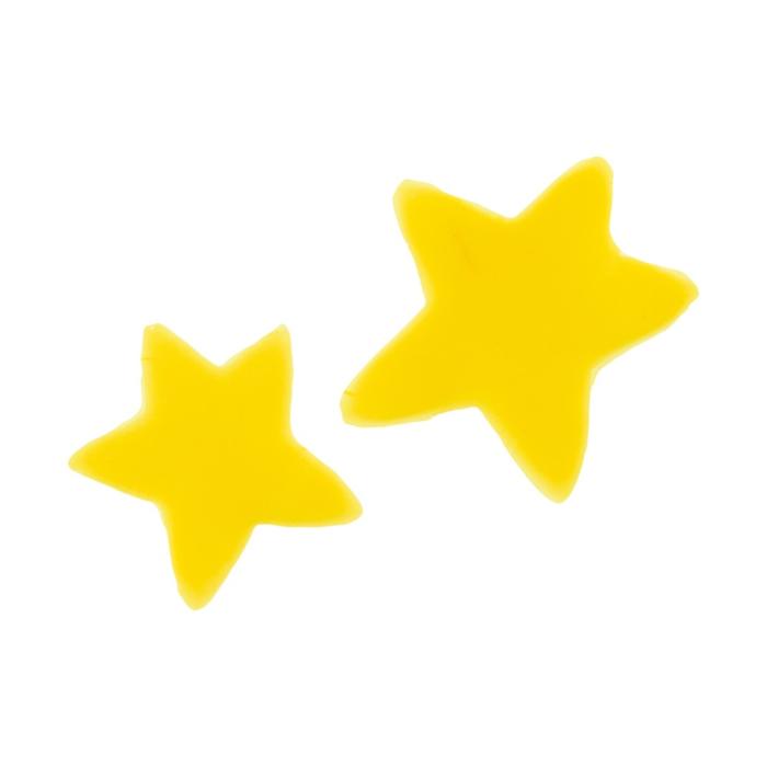 decorazioni stelle gialle 2 dimensioni di chocolatree