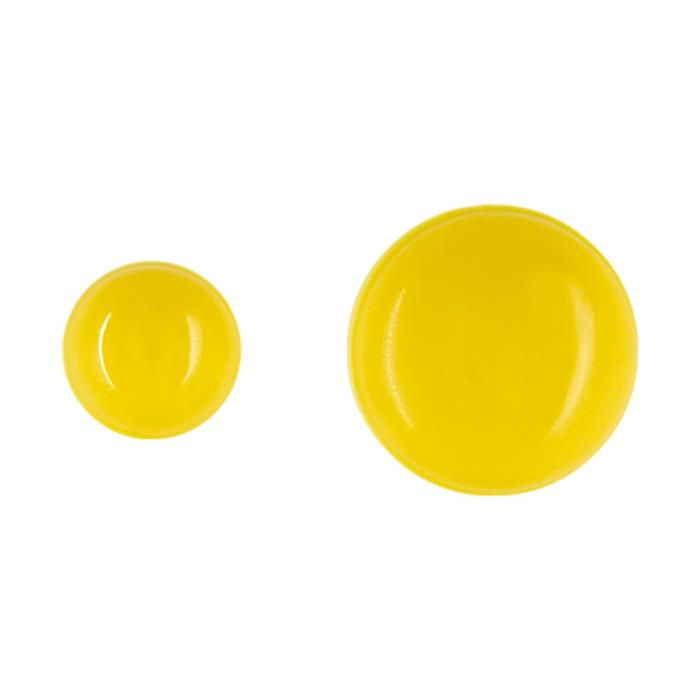 decorazioni cerchio cupola gialla 2 dimensioni di chocolatree