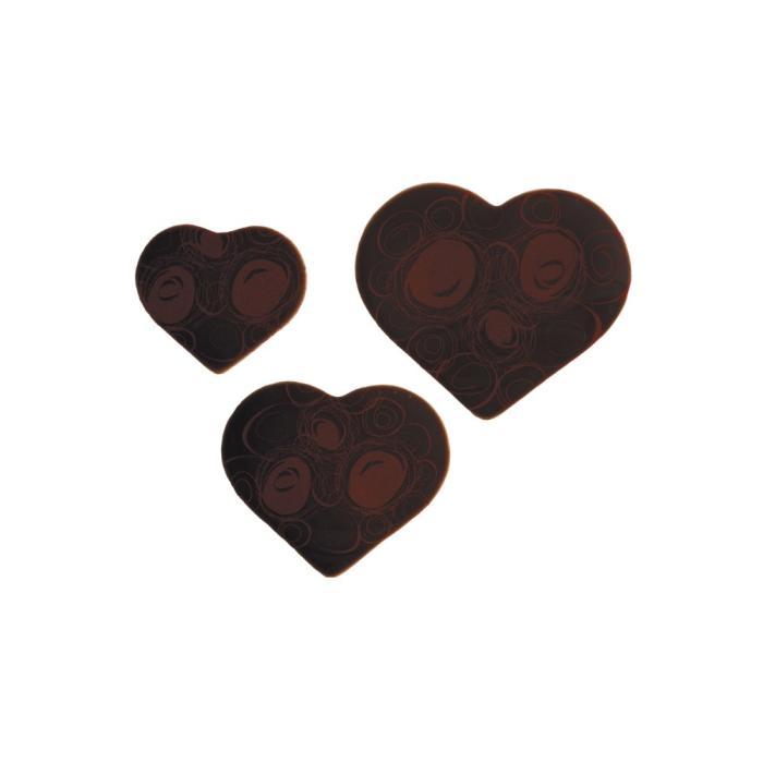 decorazioni cuori 3 dimensioni amore di chocolatree