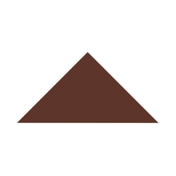 decorazioni triangoli in puro cioccolato al latte di chocolatree