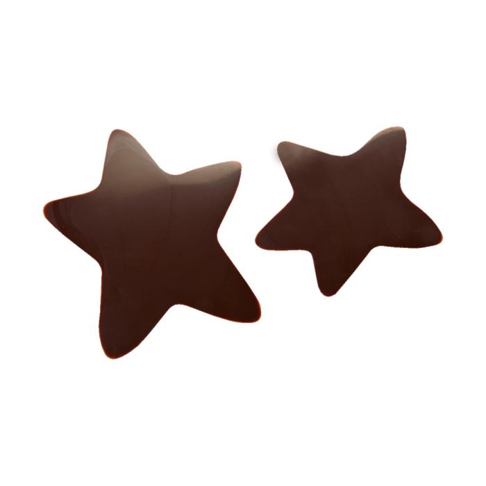 decorazioni stelle nere 2 dimensioni di chocolatree